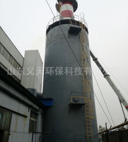 格瑞玻璃棉制品有限公司4線VOC+濕試靜電除塵系統